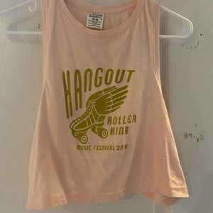 EXIST cropped tank top, size medium